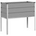Jardinieră Gri deschis 100 x 45 x 90 cm Oțel Galvanizat - WALTI WALTI