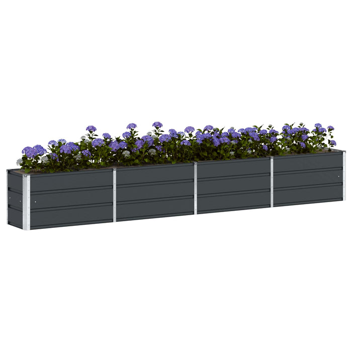Jardinieră Antracit 320 x 40 x 45 cm Oțel WALTI