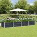 Jardinieră Antracit 320 x 80 x 45 cm Oțel - WALTI WALTI