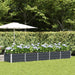 Jardinieră Antracit 400 x 80 x 45 cm Oțel - WALTI WALTI