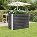 Jardinieră Antracit 100 x 50 x 75 cm Oțel Galvanizat - WALTI WALTI