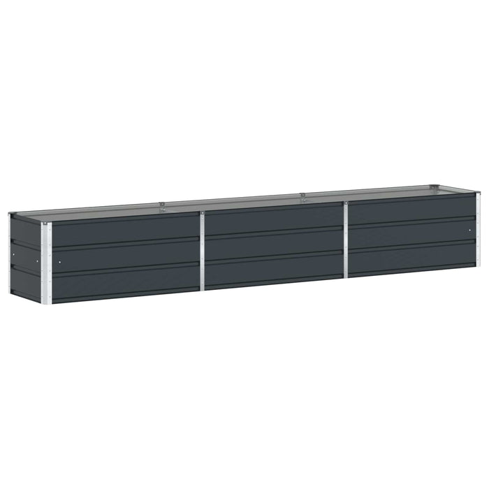 Jardinieră Antracit 290 x 50 x 45 cm Oțel Galvanizat WALTI