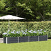 Jardinieră Antracit 385 x 50 x 45 cm Oțel Galvanizat - WALTI WALTI