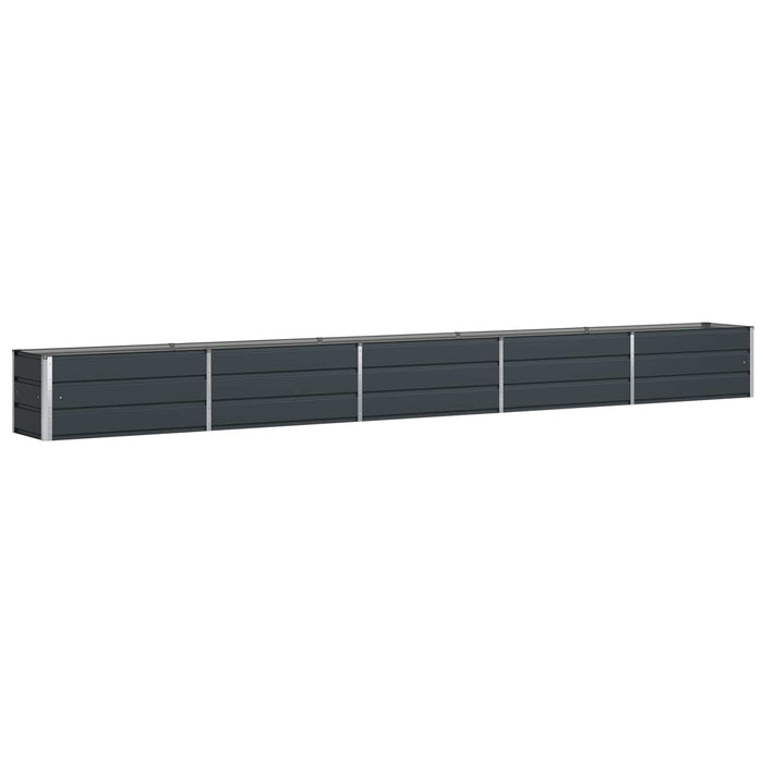 Jardinieră Antracit 480 x 50 x 45 cm Oțel Galvanizat WALTI