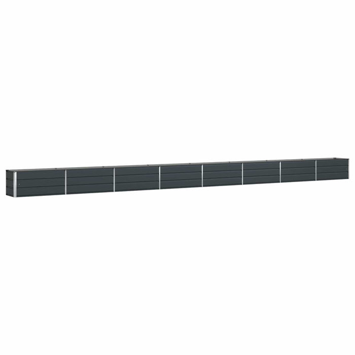 Jardinieră Antracit 770 x 50 x 45 cm Oțel Galvanizat WALTI