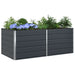 Jardinieră Antracit 195 x 100 x 45 cm Oțel Galvanizat - WALTI WALTI