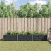 Jardinieră Antracit 195 x 100 x 45 cm Oțel Galvanizat - WALTI WALTI
