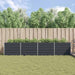 Jardinieră Antracit 195 x 100 x 45 cm Oțel Galvanizat - WALTI WALTI