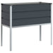 Jardinieră Antracit 100 x 45 x 90 cm Oțel Galvanizat - WALTI WALTI
