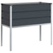 Jardinieră Antracit 100 x 45 x 90 cm Oțel Galvanizat - WALTI WALTI