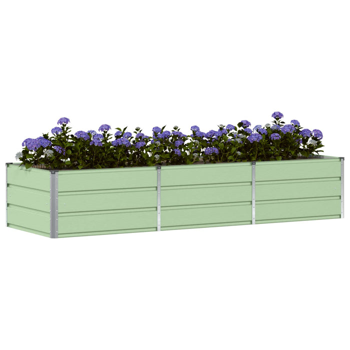 Jardinieră Verde 240 x 80 x 45 cm Oțel - WALTI WALTI