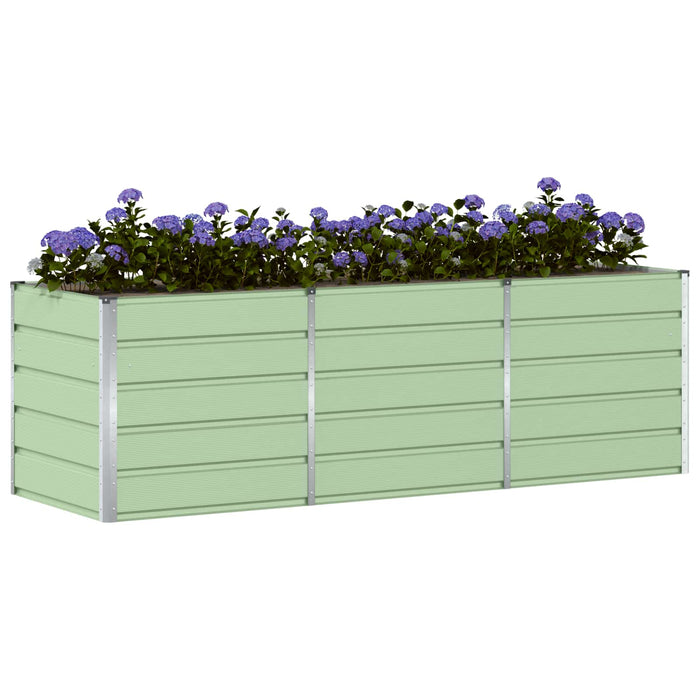 Jardinieră Verde 240 x 80 x 75 cm Oțel - WALTI WALTI