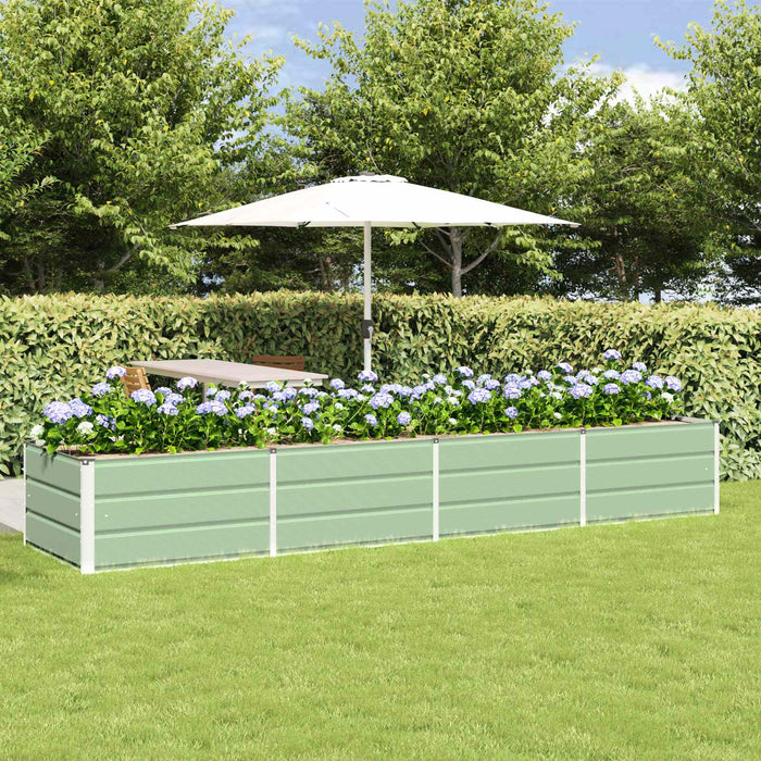 Jardinieră Verde 320 x 80 x 45 cm Oțel - WALTI WALTI
