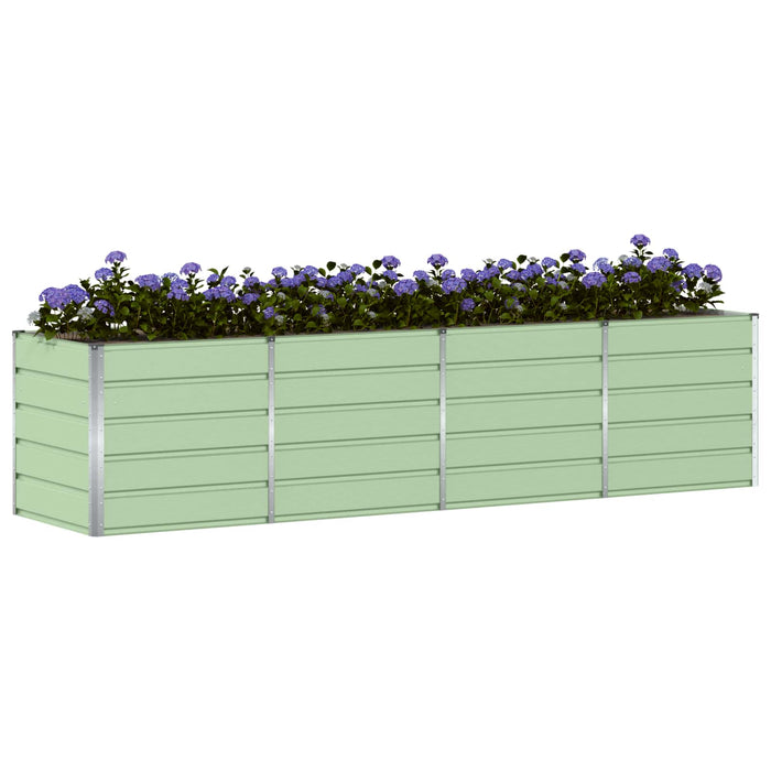 Jardinieră Verde 240 x 80 x 75 cm Oțel - WALTI WALTI