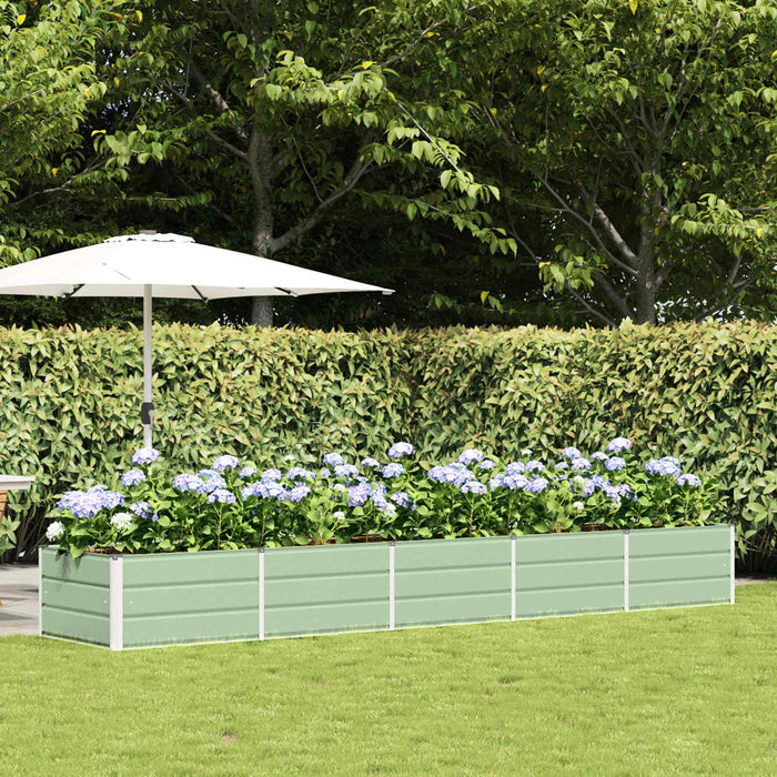 Jardinieră Verde 400 x 80 x 45 cm Oțel - WALTI WALTI