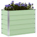 Jardinieră Verde pastel 100 x 50 x 77 cm Oțel Galvanizat - WALTI WALTI