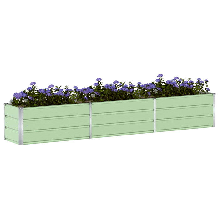 Jardinieră Verde pastel 290 x 50 x 45 cm Oțel Galvanizat - WALTI WALTI