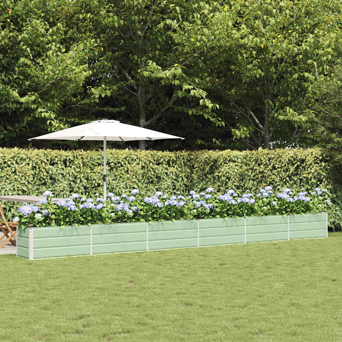 Jardinieră Verde pastel 580 x 50 x 45 cm Oțel Galvanizat - WALTI WALTI