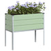 Jardinieră Verde Pastel 100 x 45 x 90 cm Oțel Galvanizat - WALTI WALTI