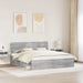 Cadru de pat Gri Sonoma 180 x 200 cm Lemn de pin masiv - WALTI WALTI