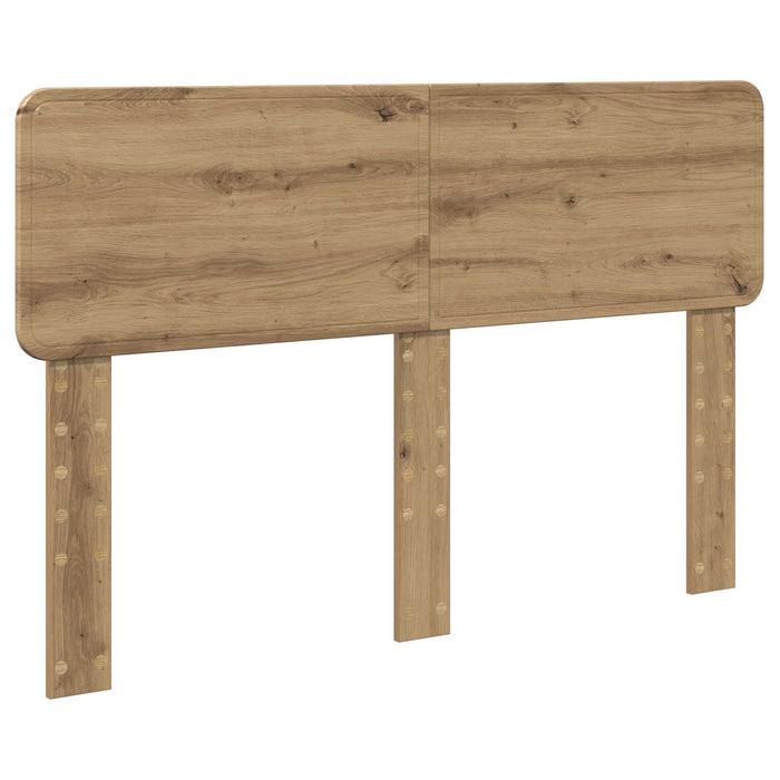 Cadru de pat Stejar artizanal 140 x 190 cm Lemn de pin masiv - WALTI WALTI