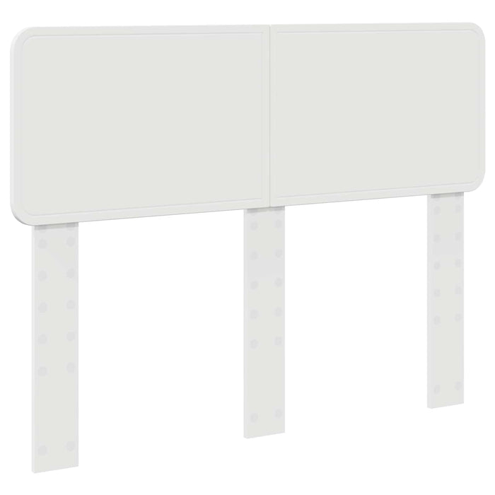 Cadru de pat cu headboard Alb 120 x 190 cm Lemn de pin masiv - WALTI WALTI