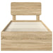Cadru de pat cu headboard Sonoma 90 x 190 cm Lemn de pin masiv - WALTI WALTI