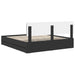 Cadru de pat cu sertar Negru 180 x 200 cm Lemn prelucrat - WALTI WALTI