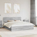 Cadru de pat cu sertar Gri Sonoma 180 x 200 cm Lemn Ingineresc - WALTI WALTI