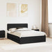 Cadru de pat cu sertar Negru 140 x 200 cm Lemn Ingineresc - WALTI WALTI
