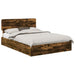 Cadru de pat cu sertar cu headboard cu depozitare Lemn compozit - WALTI WALTI