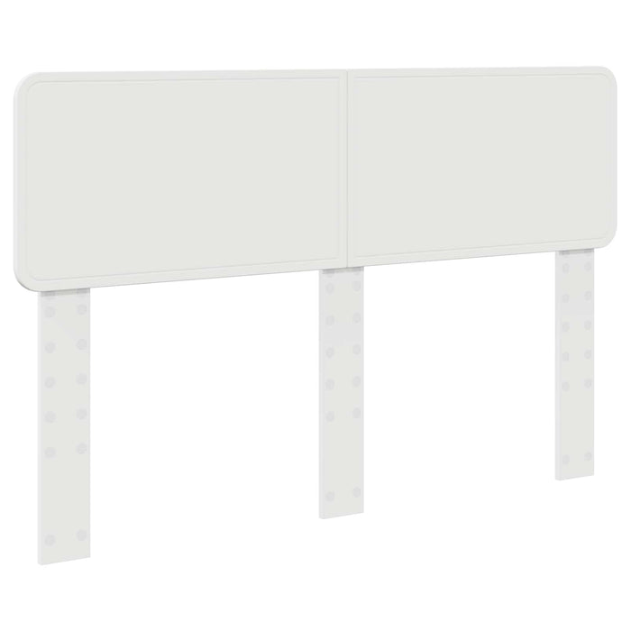 Pat cu storage cu headboard Alb 140 x 200 cm Lemn compozit - WALTI WALTI