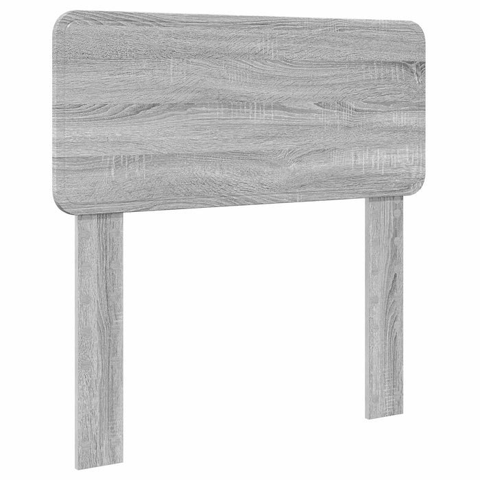 Pat cu storage cu sertar Gri Sonoma 75 x 190 cm Lemn compozit - WALTI WALTI