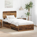 Cadru de pat cu headboard Lemn vechi 90 x 190 cm Lemn compozit - WALTI WALTI