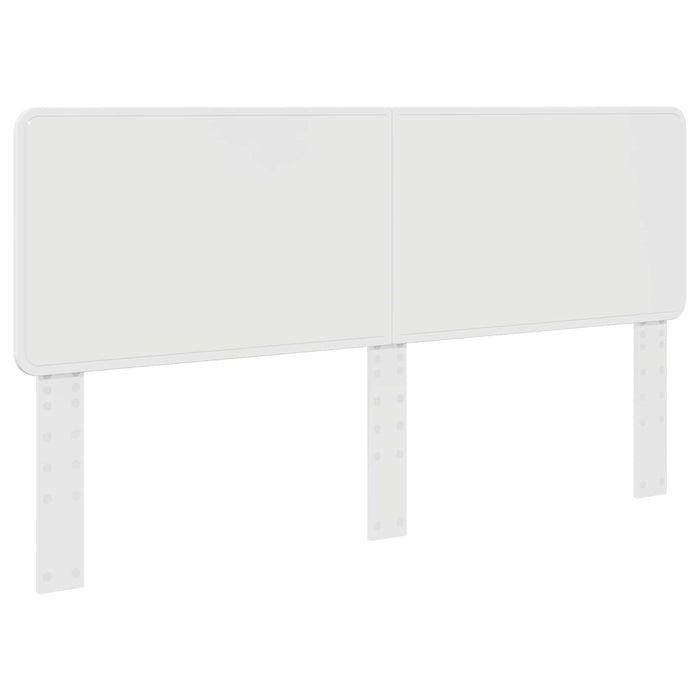 Cadru de pat cu headboard Alb 180 x 200 cm Lemn de pin masiv - WALTI WALTI