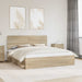 Cadru de pat cu headboard Sonoma 180 x 200 cm Lemn de pin masiv - WALTI WALTI