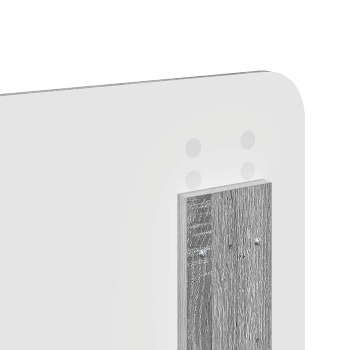 Cadru de pat Gri Sonoma 180 x 200 cm Lemn de pin masiv - WALTI WALTI