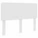 Cadru de pat cu headboard Alb 140 x 200 cm Lemn de pin masiv - WALTI WALTI