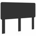 Cadru de pat cu headboard Negru 140 x 200 cm Lemn de pin masiv - WALTI WALTI