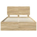 Cadru de pat cu headboard Sonoma 140 x 200 cm Lemn de pin masiv - WALTI WALTI