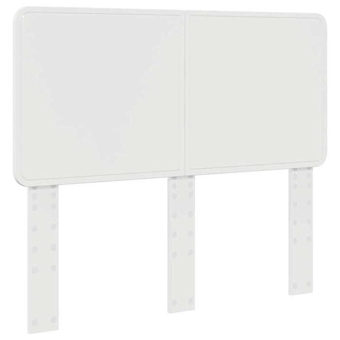Cadru de pat cu headboard Alb 120 x 190 cm Lemn de pin masiv - WALTI WALTI