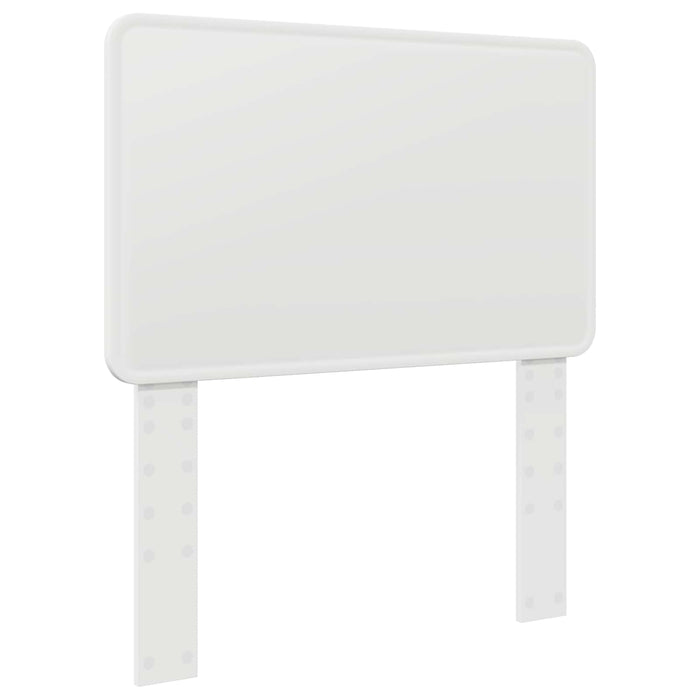 Cadru de pat cu headboard Alb 90 x 190 cm Lemn de pin masiv - WALTI WALTI