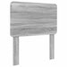 Cadru de pat Gri Sonoma 90 x 190 cm Lemn de pin masiv - WALTI WALTI