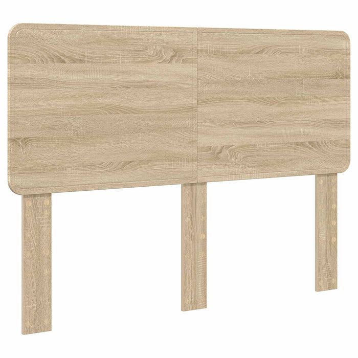 Cadru de pat Stejar Sonoma 140 x 190 cm Lemn Ingineresc WALTI