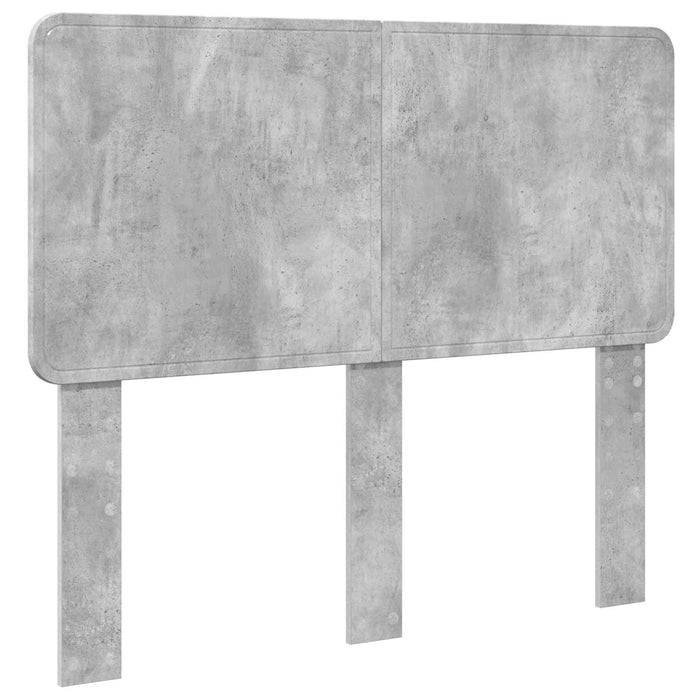 Cadru de pat Gri din beton 135 x 190 cm Lemn Ingineresc - WALTI WALTI