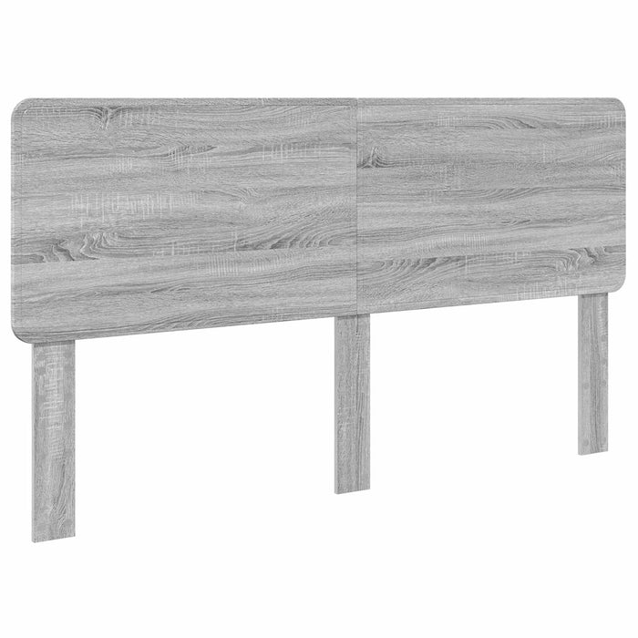 Cadru de pat cu sertar Gri Sonoma 200 x 200 cm Lemn compozit - WALTI WALTI