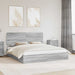 Cadru de pat cu sertar Gri Sonoma 180 x 200 cm Lemn compozit - WALTI WALTI