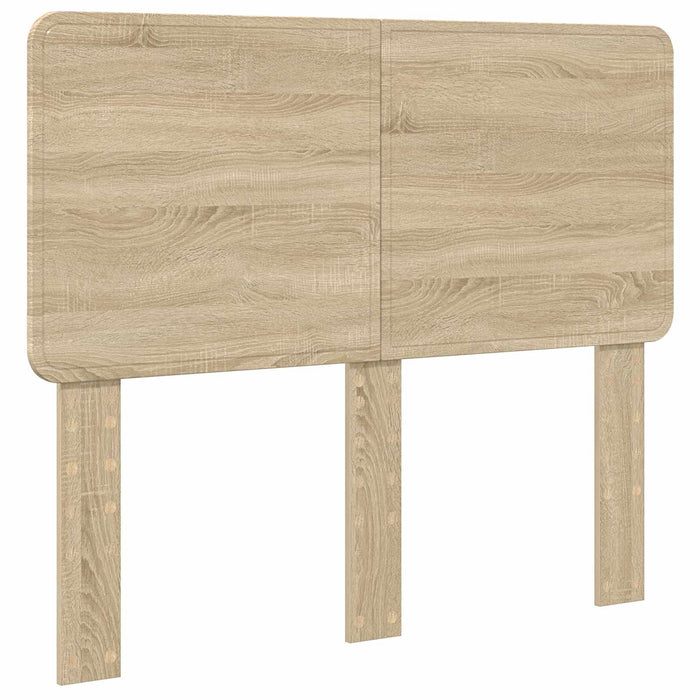 Pat cu storage Stejar Sonoma 120 x 200 cm Lemn prelucrat WALTI