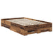 Cadru de pat cu headboard Lemn vechi 120 x 190 cm Lemn compozit - WALTI WALTI