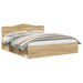 Cadru de pat cu headboard Sonoma 200 x 200 cm Lemn de pin masiv - WALTI WALTI
